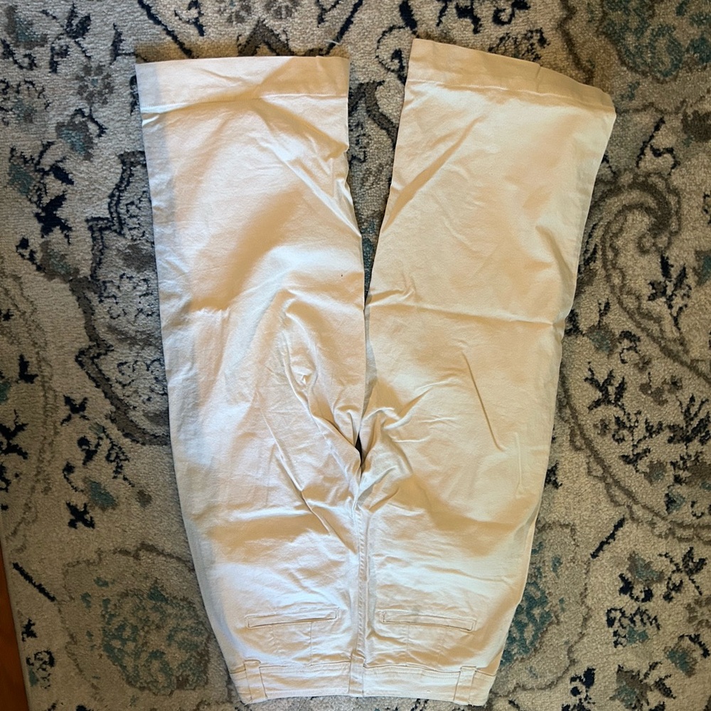 A New Day Cream Flare Wide Leg Jeans - Picture 2 of 3